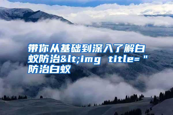 帶你從基礎(chǔ)到深入了解白蟻防治<img title=＂防治白蟻