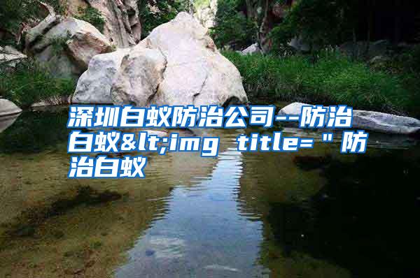 深圳白蟻防治公司--防治白蟻<img title=＂防治白蟻