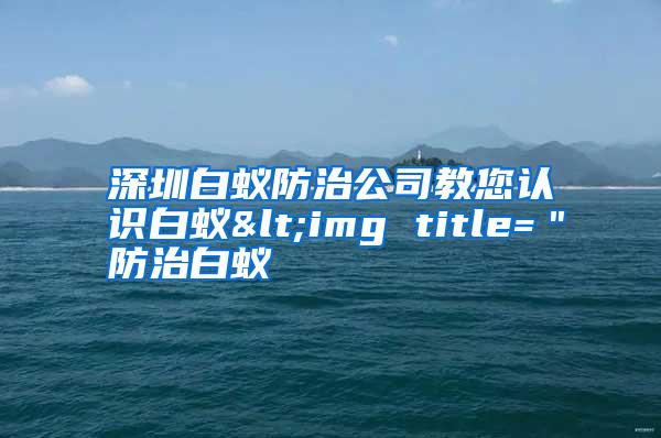 深圳白蟻防治公司教您認(rèn)識(shí)白蟻<img title=＂防治白蟻